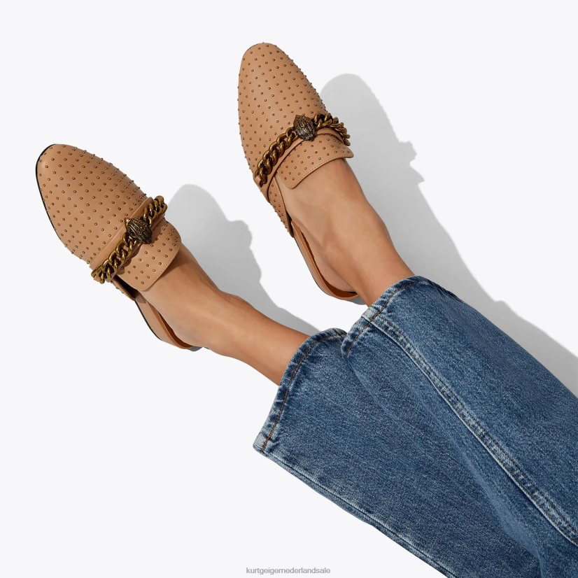 vrouwen Kurt Geiger N206R364 Londen Chelsea muilezel kameel | schoenen