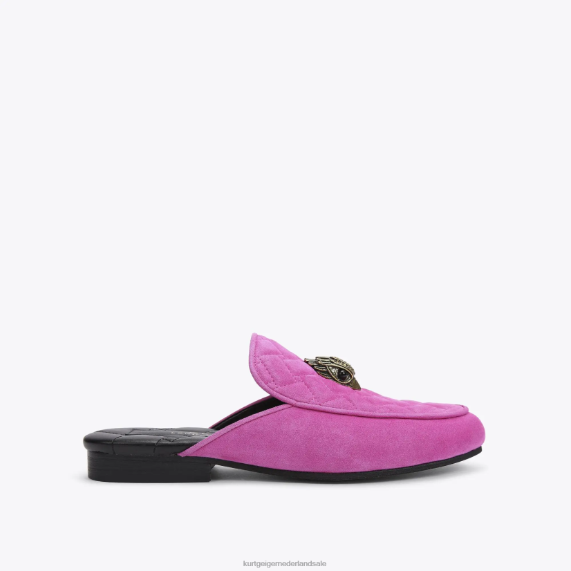 vrouwen Kurt Geiger N206R415 Londen Holly Eagle-muilezel roze | schoenen