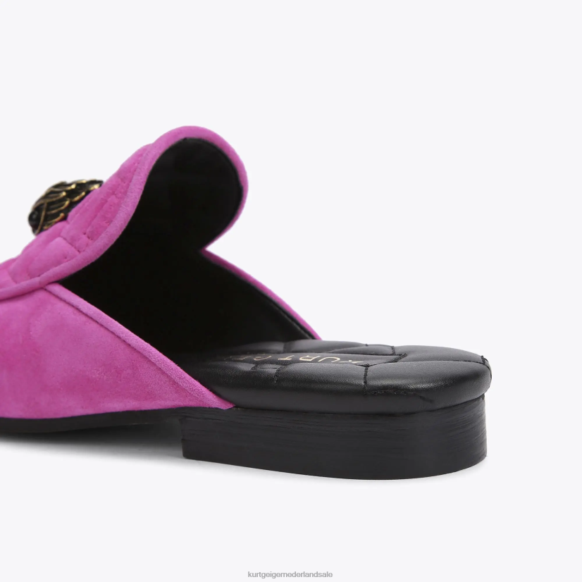 vrouwen Kurt Geiger N206R415 Londen Holly Eagle-muilezel roze | schoenen