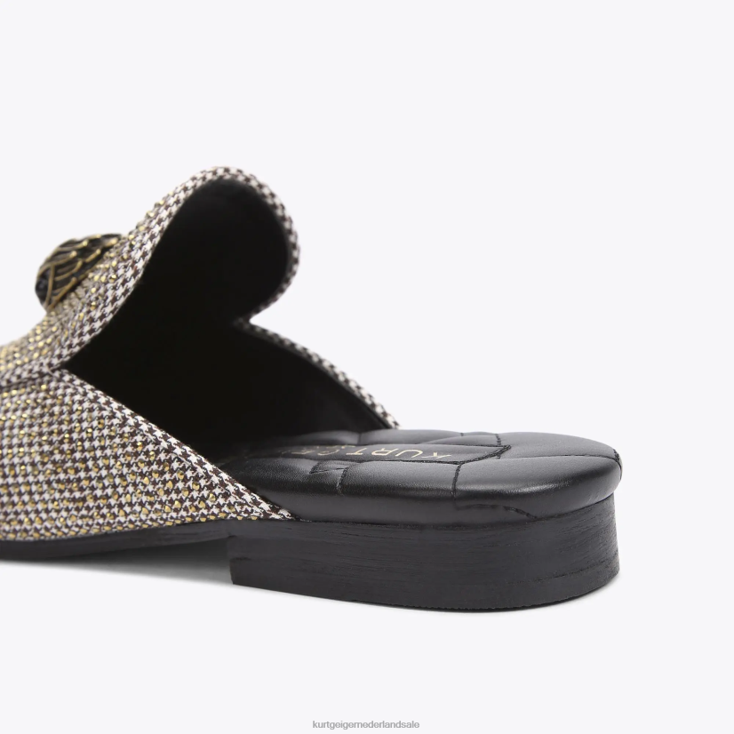 vrouwen Kurt Geiger N206R416 Londen Holly Eagle-muilezel beige | schoenen