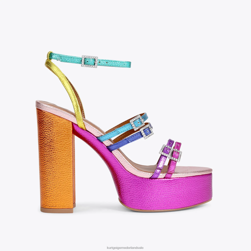 vrouwen Kurt Geiger N206R161 Londen pierra hoog platform meerdere/andere | schoenen