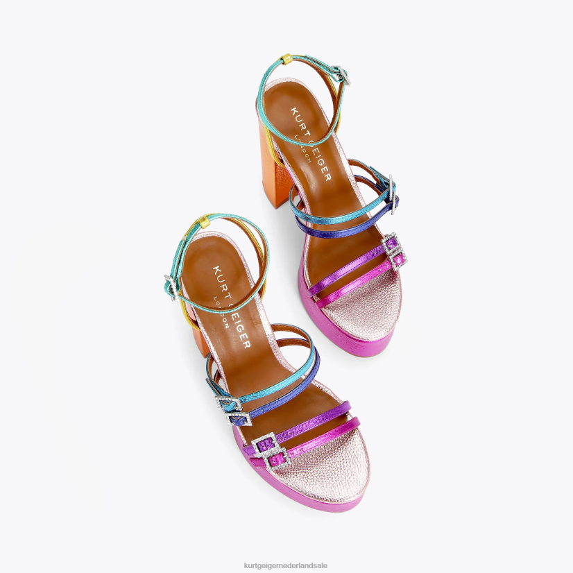 vrouwen Kurt Geiger N206R161 Londen pierra hoog platform meerdere/andere | schoenen