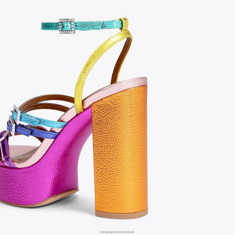 vrouwen Kurt Geiger N206R161 Londen pierra hoog platform meerdere/andere | schoenen