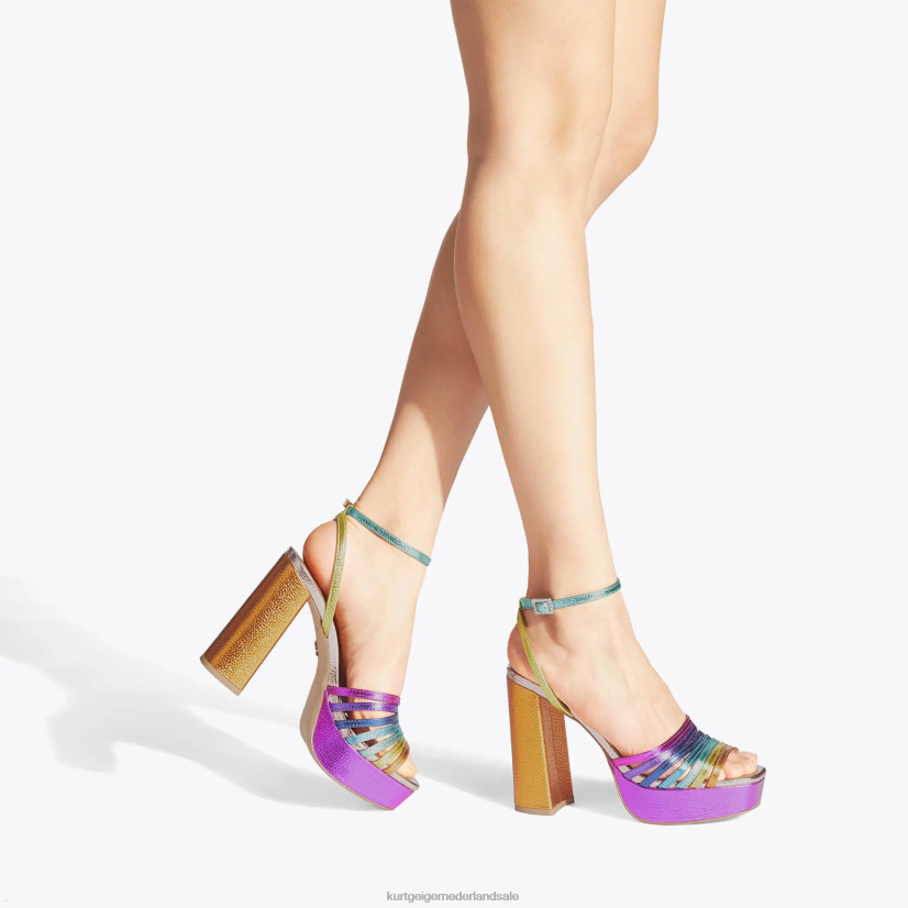 vrouwen Kurt Geiger N206R193 London pierra platform sandaal meerdere/andere | schoenen