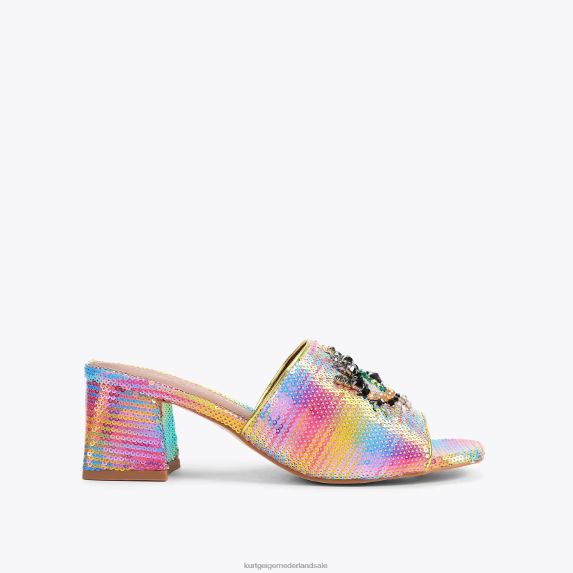 vrouwen Kurt Geiger N206R293 Londen olijfblok oog meerdere/andere | schoenen