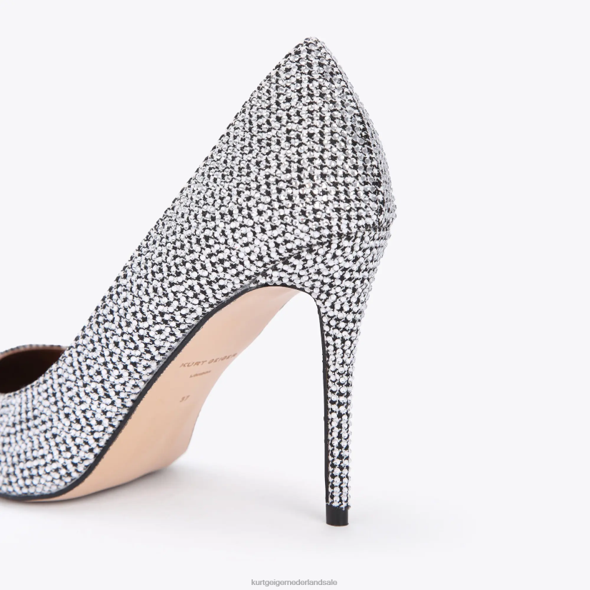 vrouwen Kurt Geiger N206R321 Londen Belgravia zilver | schoenen