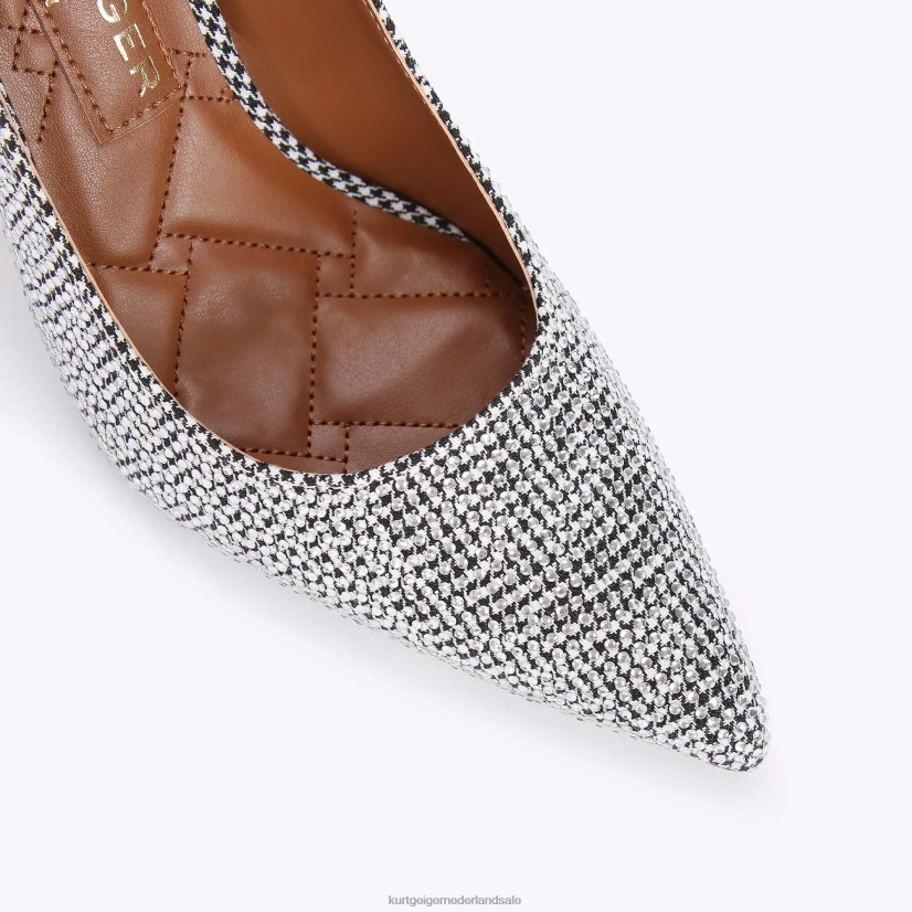 vrouwen Kurt Geiger N206R321 Londen Belgravia zilver | schoenen