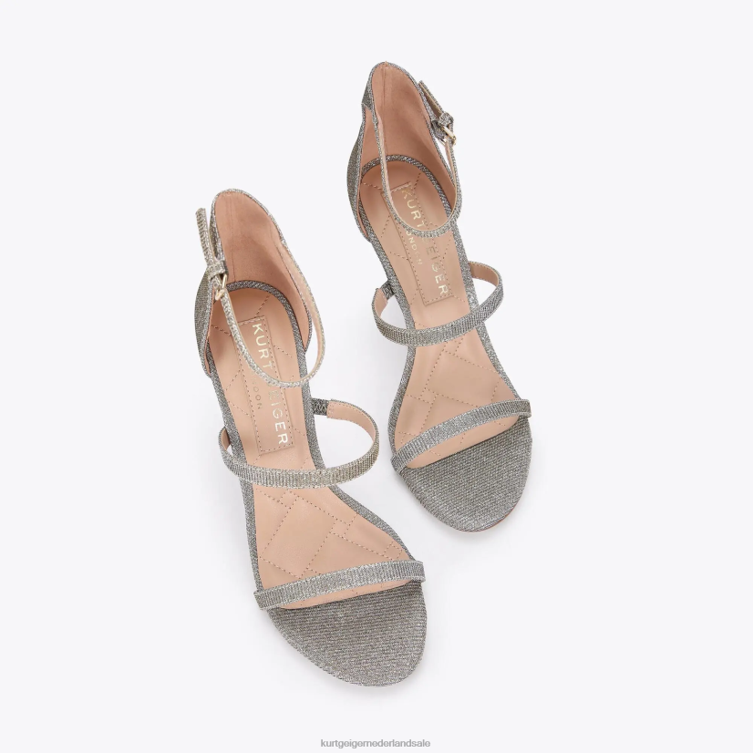 vrouwen Kurt Geiger N206R325 Londen Park Lane zilver | schoenen