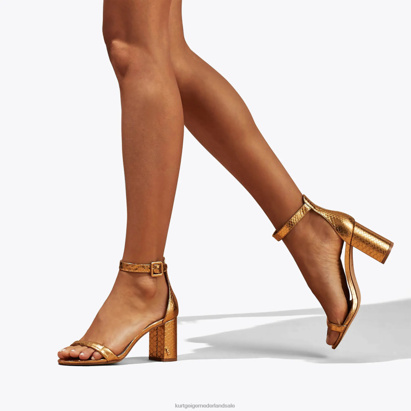 vrouwen Kurt Geiger N206R331 Londen langley goud | schoenen