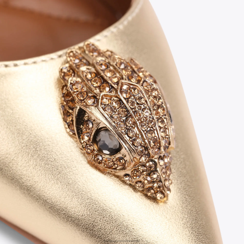 vrouwen Kurt Geiger N206R332 londen belgravia slingback goud | schoenen