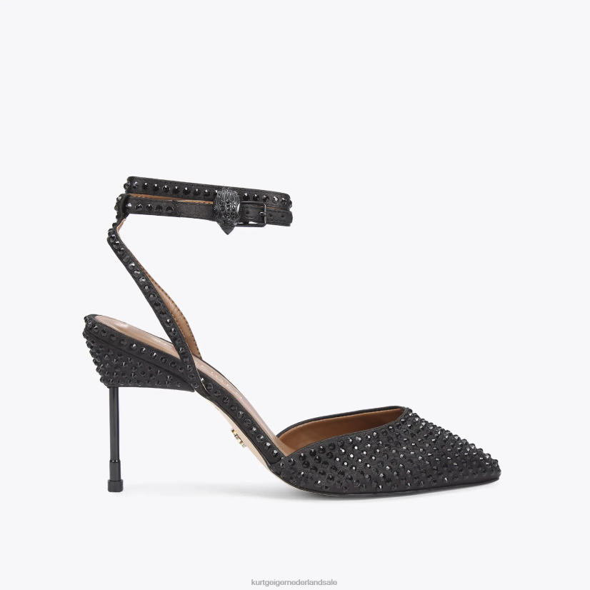 vrouwen Kurt Geiger N206R342 London Bond 90 enkeldichte teen zwart | schoenen