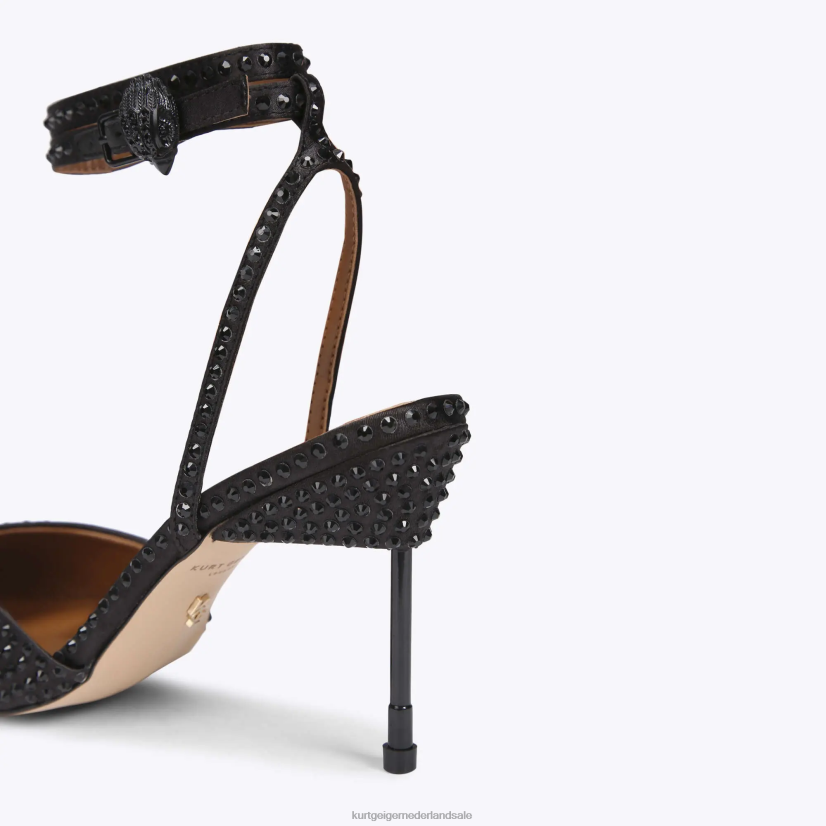 vrouwen Kurt Geiger N206R342 London Bond 90 enkeldichte teen zwart | schoenen