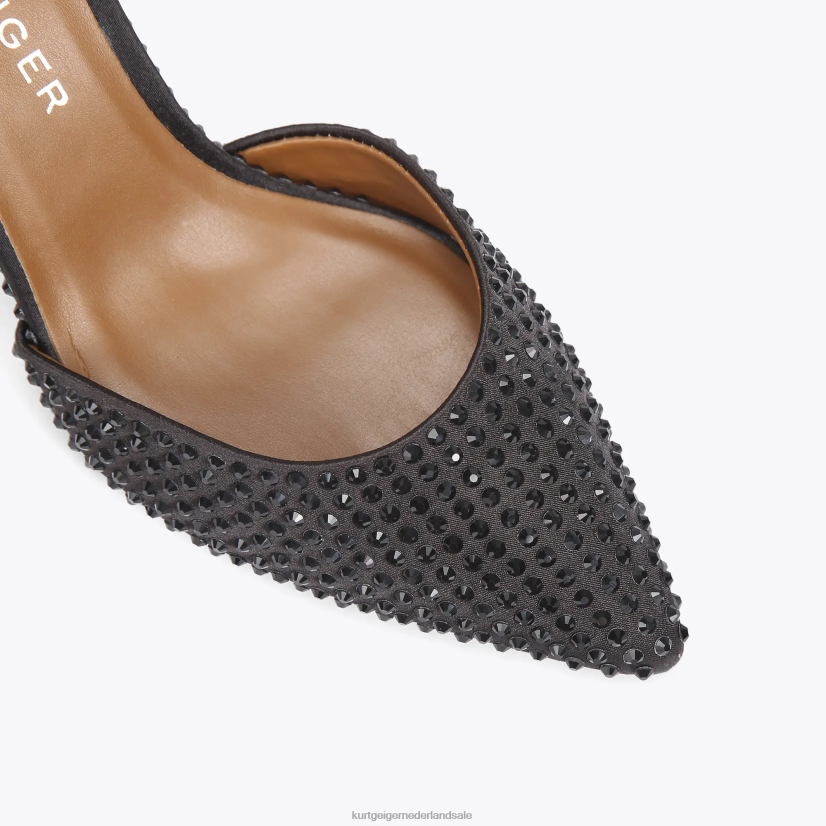 vrouwen Kurt Geiger N206R342 London Bond 90 enkeldichte teen zwart | schoenen