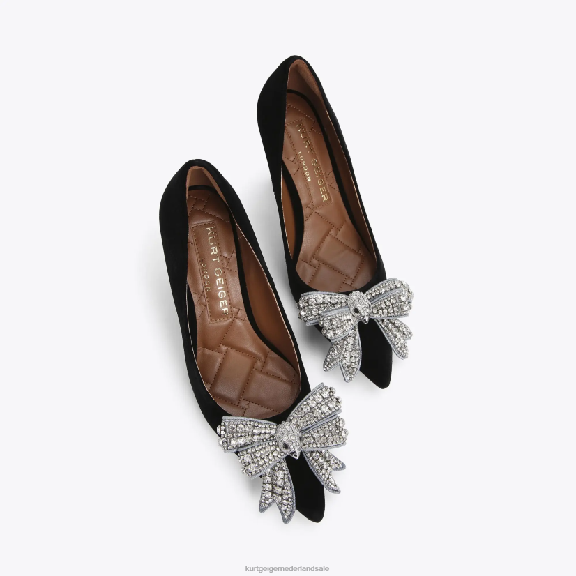 vrouwen Kurt Geiger N206R344 Londen Belgravia boog zwart | schoenen