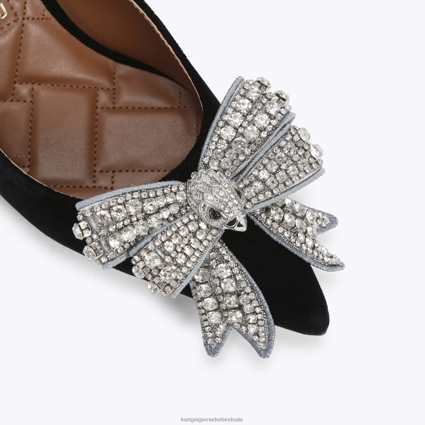vrouwen Kurt Geiger N206R344 Londen Belgravia boog zwart | schoenen