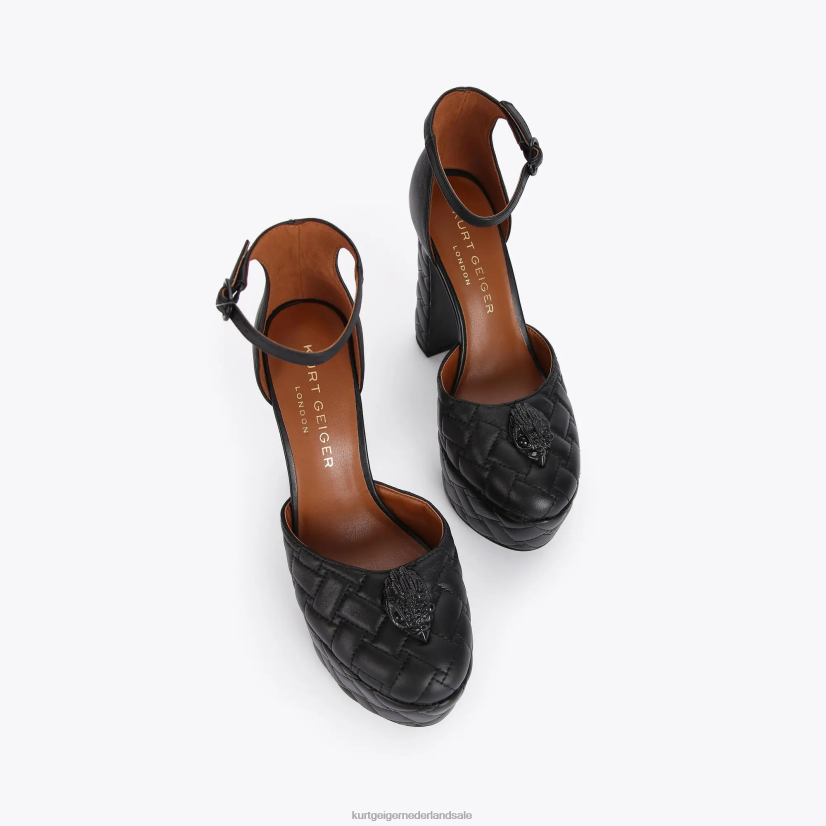 vrouwen Kurt Geiger N206R347 Londen Kensington-platform zwart | schoenen