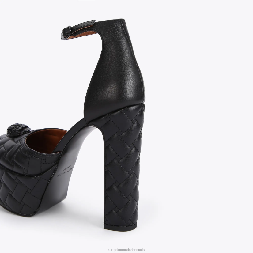 vrouwen Kurt Geiger N206R347 Londen Kensington-platform zwart | schoenen