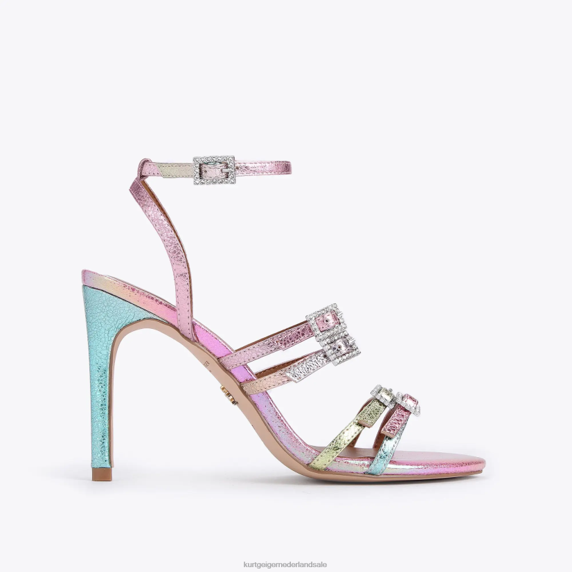 vrouwen Kurt Geiger N206R377 Londen Pierra roze combinatie | schoenen