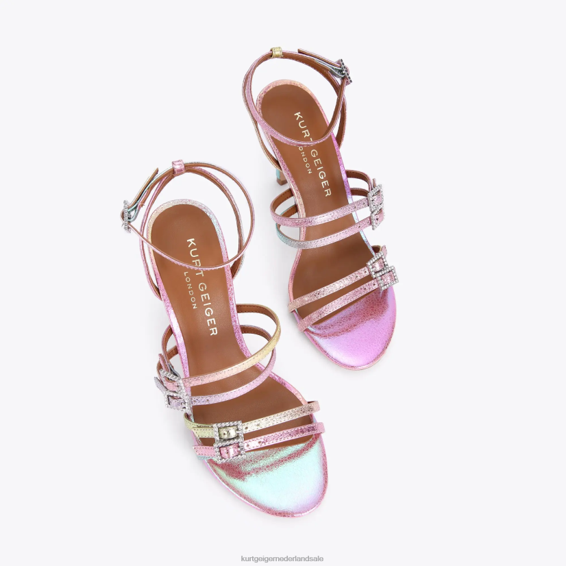 vrouwen Kurt Geiger N206R377 Londen Pierra roze combinatie | schoenen