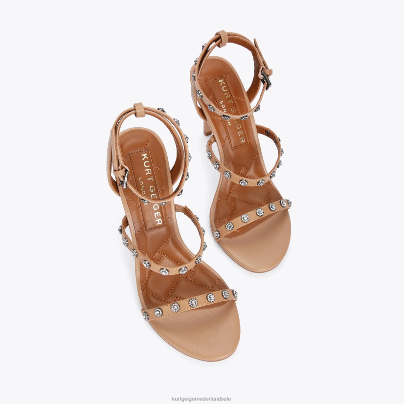 vrouwen Kurt Geiger N206R383 Londen Portia kristallen kameel | schoenen