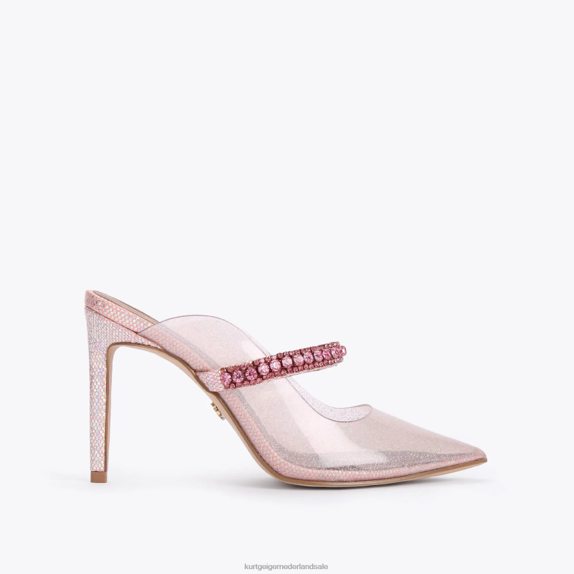 vrouwen Kurt Geiger N206R387 Londen Duke-vinyl roze | schoenen