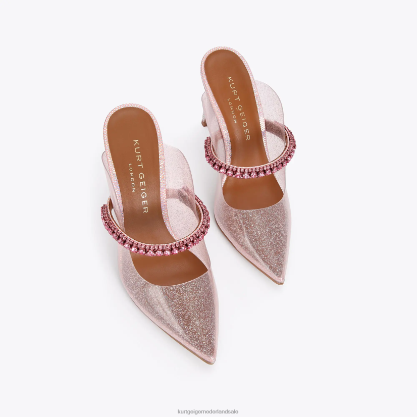 vrouwen Kurt Geiger N206R387 Londen Duke-vinyl roze | schoenen