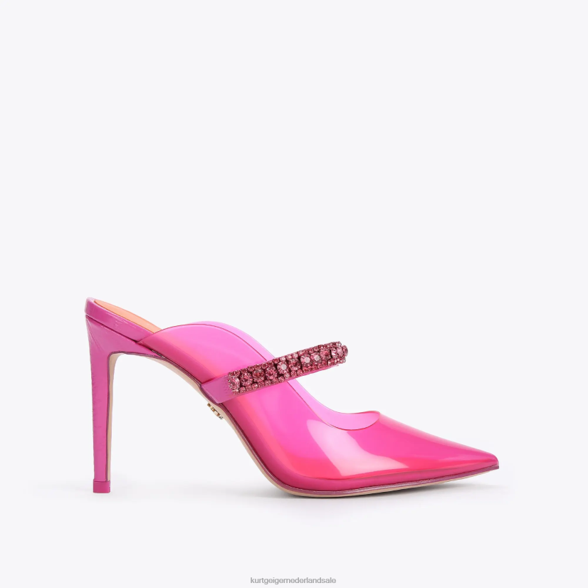 vrouwen Kurt Geiger N206R389 Londen Duke-vinyl fushia | schoenen