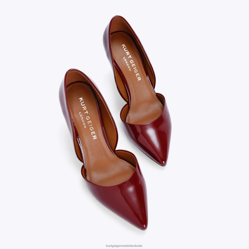 vrouwen Kurt Geiger N206R406 Londense obligatie 90 wijn | schoenen