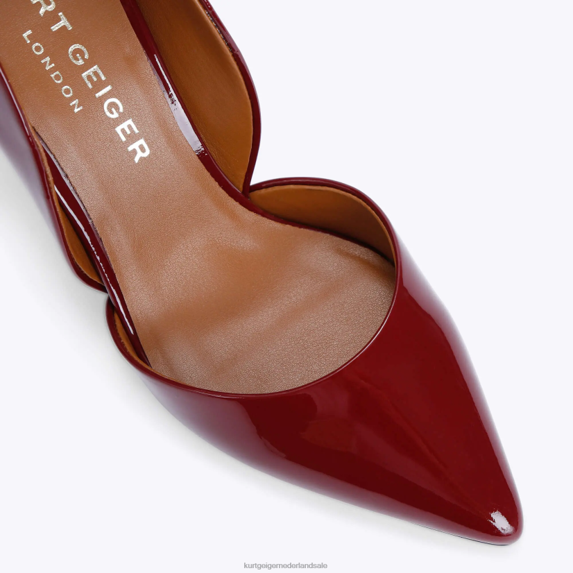 vrouwen Kurt Geiger N206R406 Londense obligatie 90 wijn | schoenen