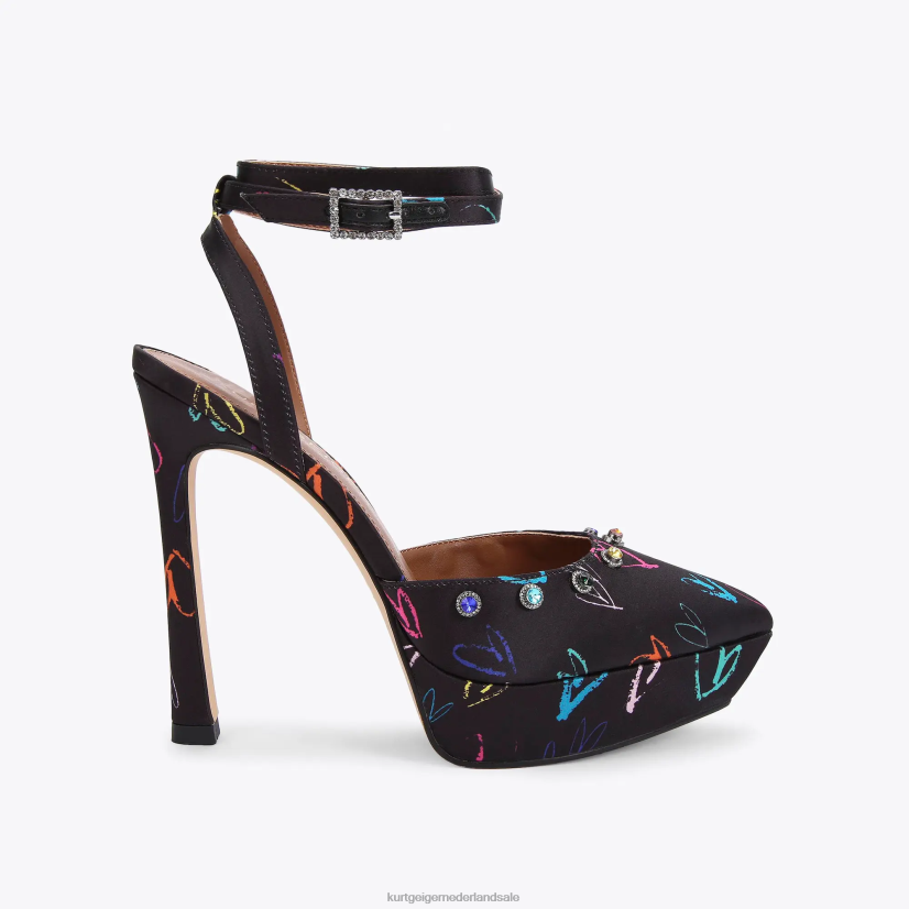 vrouwen Kurt Geiger N206R409 Londen Octavia-platform zwart anders | schoenen