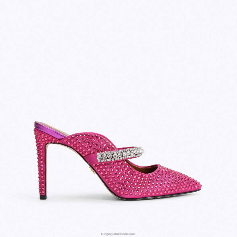 vrouwen Kurt Geiger N206R418 Londen Duke kristal fushia | schoenen