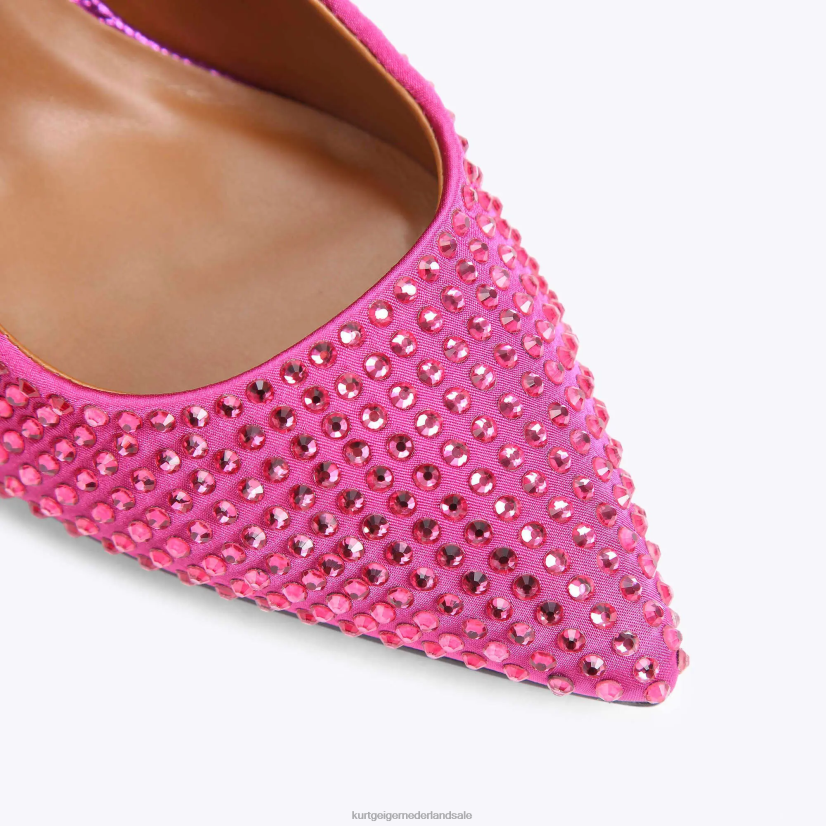 vrouwen Kurt Geiger N206R418 Londen Duke kristal fushia | schoenen