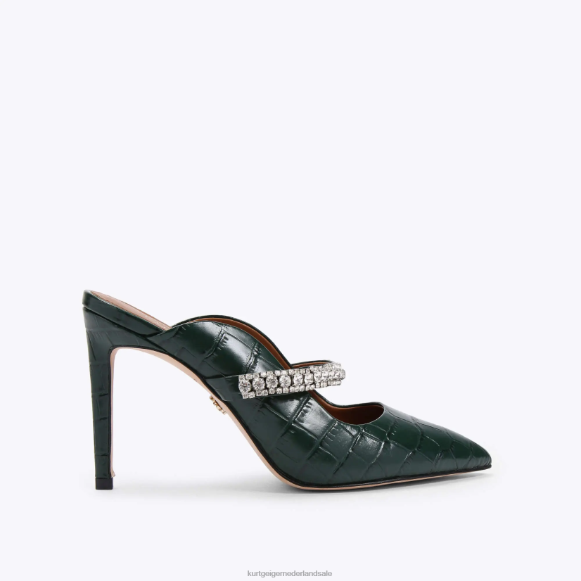 vrouwen Kurt Geiger N206R422 Londense hertog donkergroen | schoenen