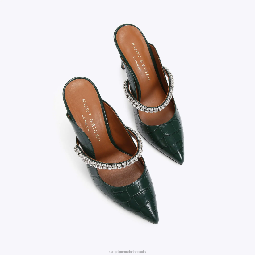 vrouwen Kurt Geiger N206R422 Londense hertog donkergroen | schoenen