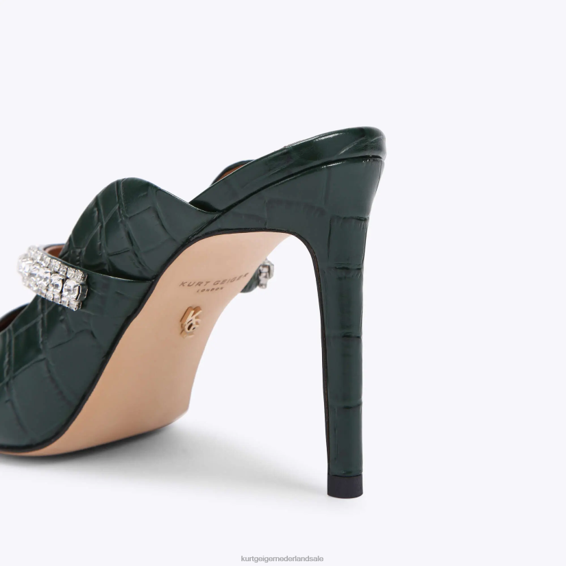 vrouwen Kurt Geiger N206R422 Londense hertog donkergroen | schoenen