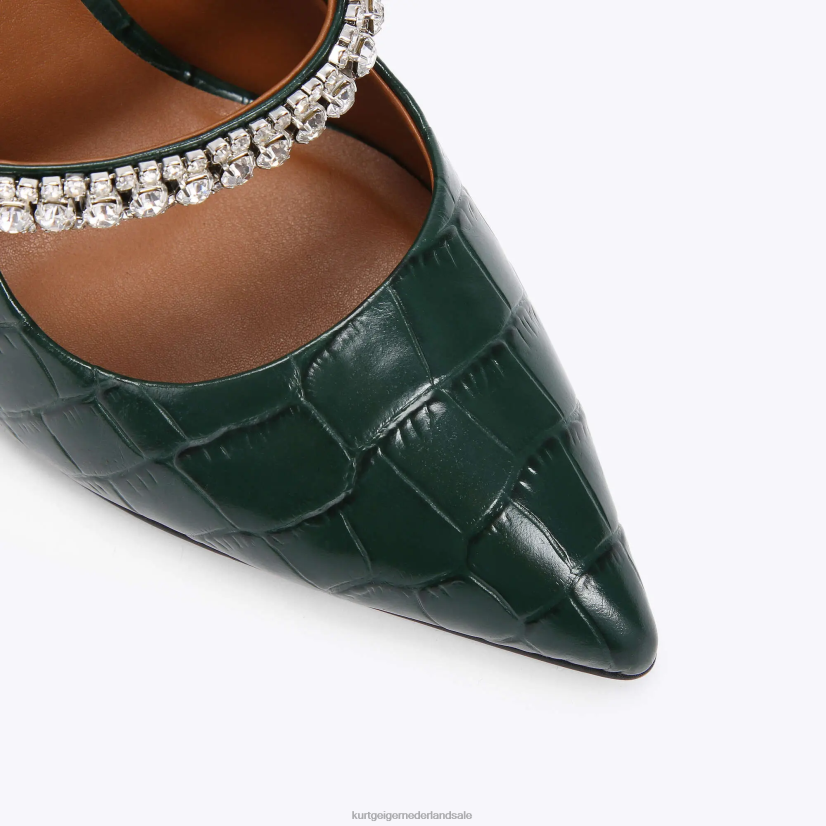 vrouwen Kurt Geiger N206R422 Londense hertog donkergroen | schoenen