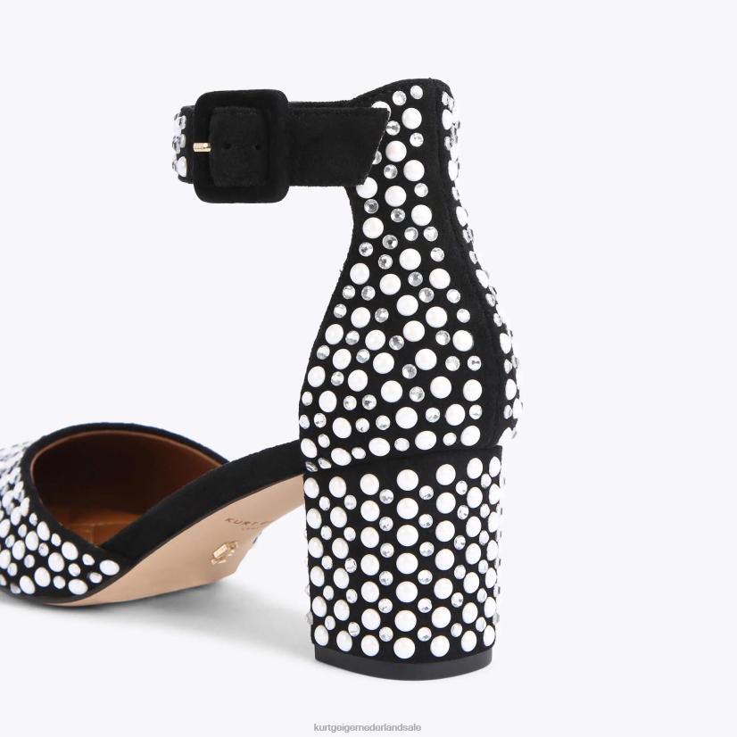 vrouwen Kurt Geiger N206R423 Londen Burlington zwart wit | schoenen