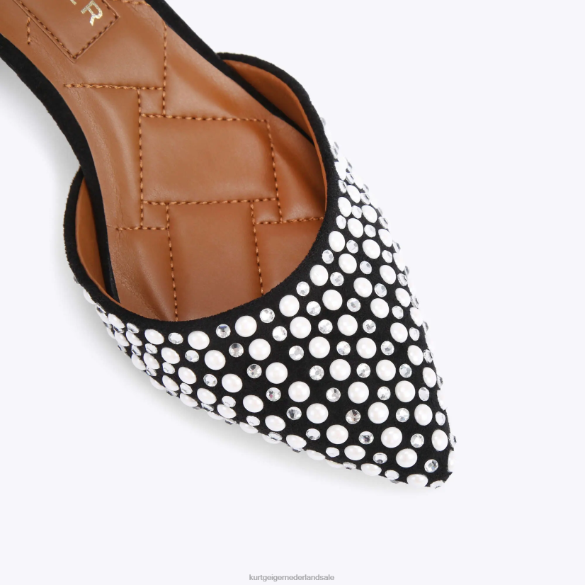 vrouwen Kurt Geiger N206R423 Londen Burlington zwart wit | schoenen