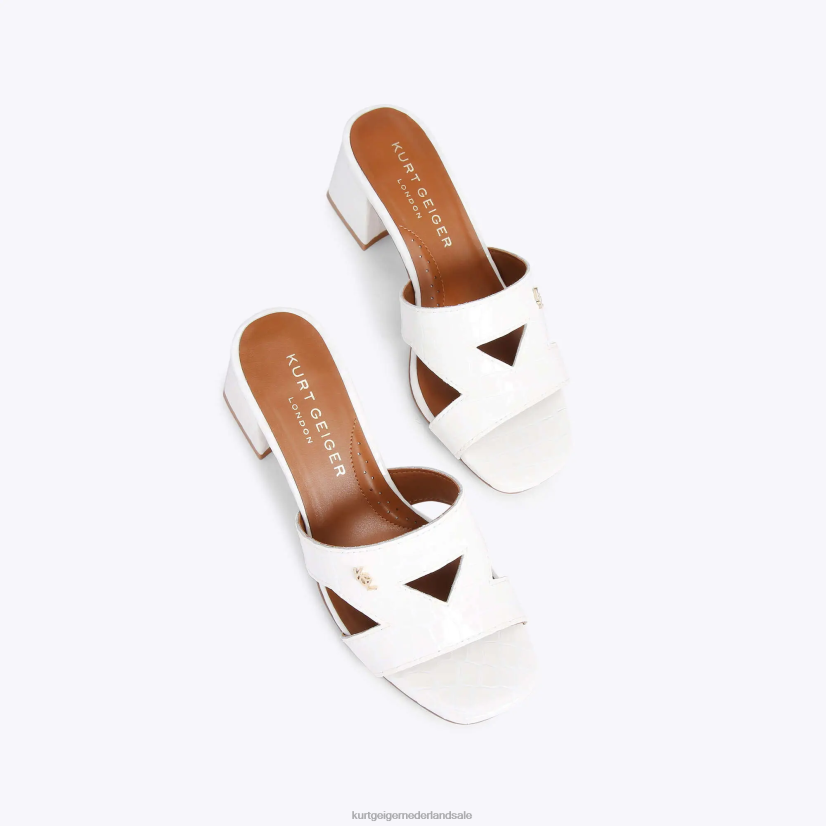 vrouwen Kurt Geiger N206R436 Londen odina blok wit | schoenen