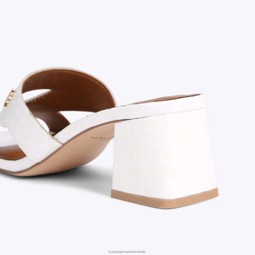 vrouwen Kurt Geiger N206R436 Londen odina blok wit | schoenen