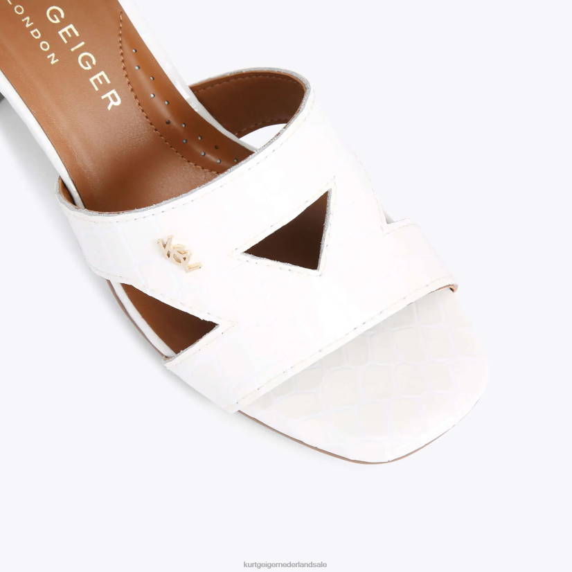 vrouwen Kurt Geiger N206R436 Londen odina blok wit | schoenen