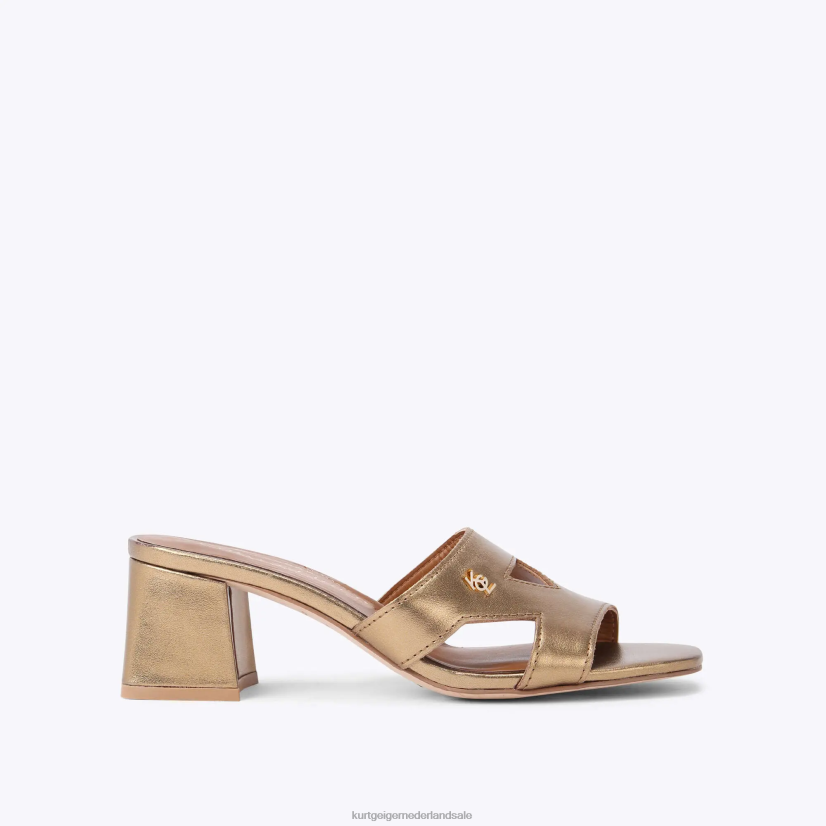 vrouwen Kurt Geiger N206R446 Londen odina blok goud | schoenen