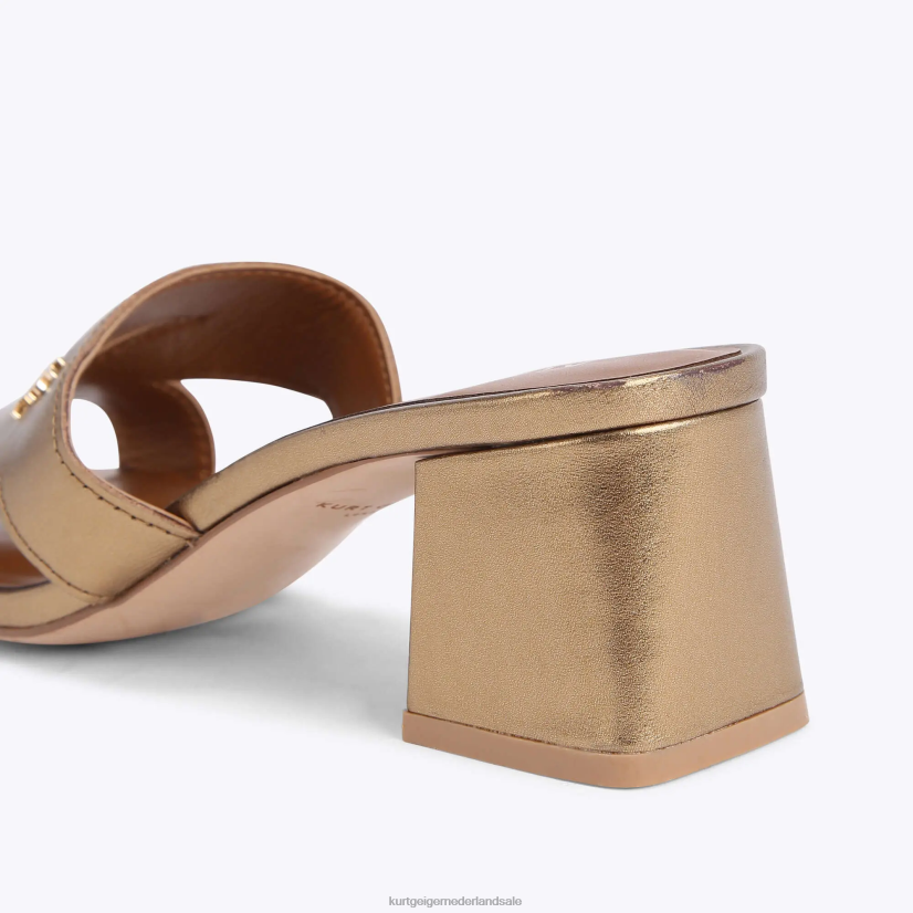 vrouwen Kurt Geiger N206R446 Londen odina blok goud | schoenen