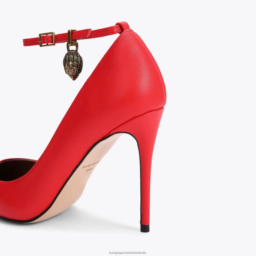 vrouwen Kurt Geiger N206R665 londen shoreditch stiletto rood | schoenen