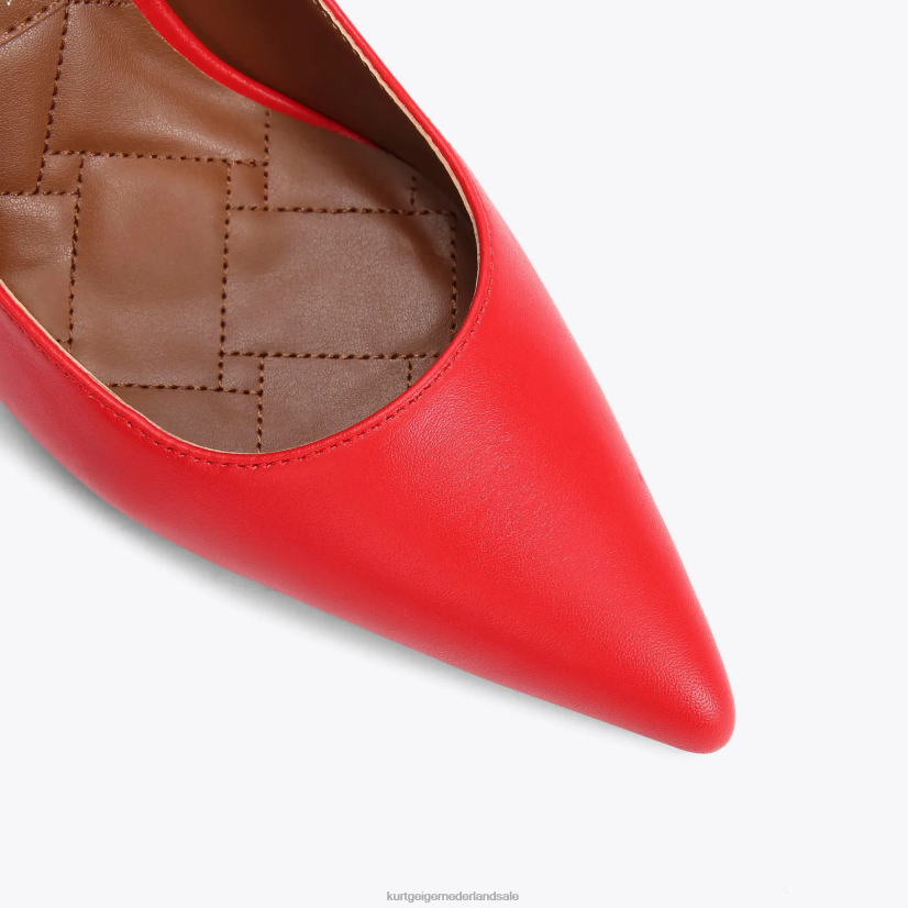 vrouwen Kurt Geiger N206R665 londen shoreditch stiletto rood | schoenen