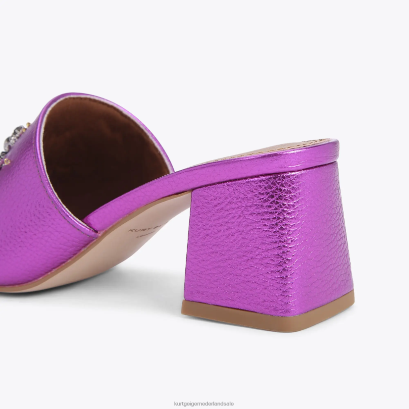 vrouwen Kurt Geiger N206R666 Londen olijfblok oog fushia | schoenen