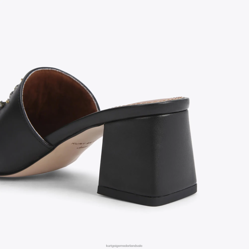 vrouwen Kurt Geiger N206R667 Londen olijfblok oog zwart | schoenen