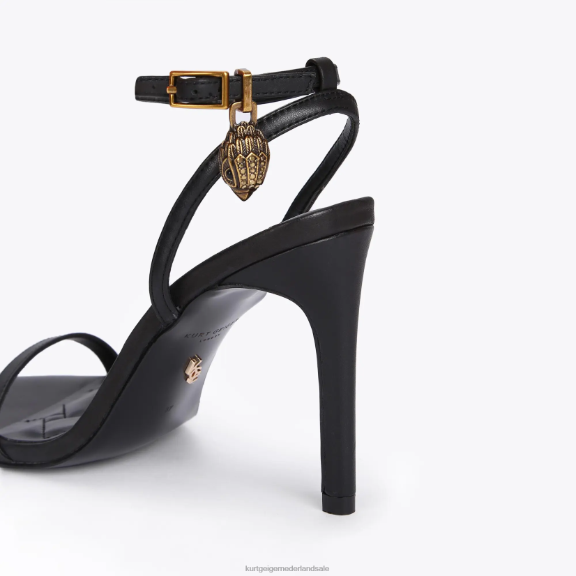 vrouwen Kurt Geiger N206R673 londen shoreditch sandaal zwart | schoenen