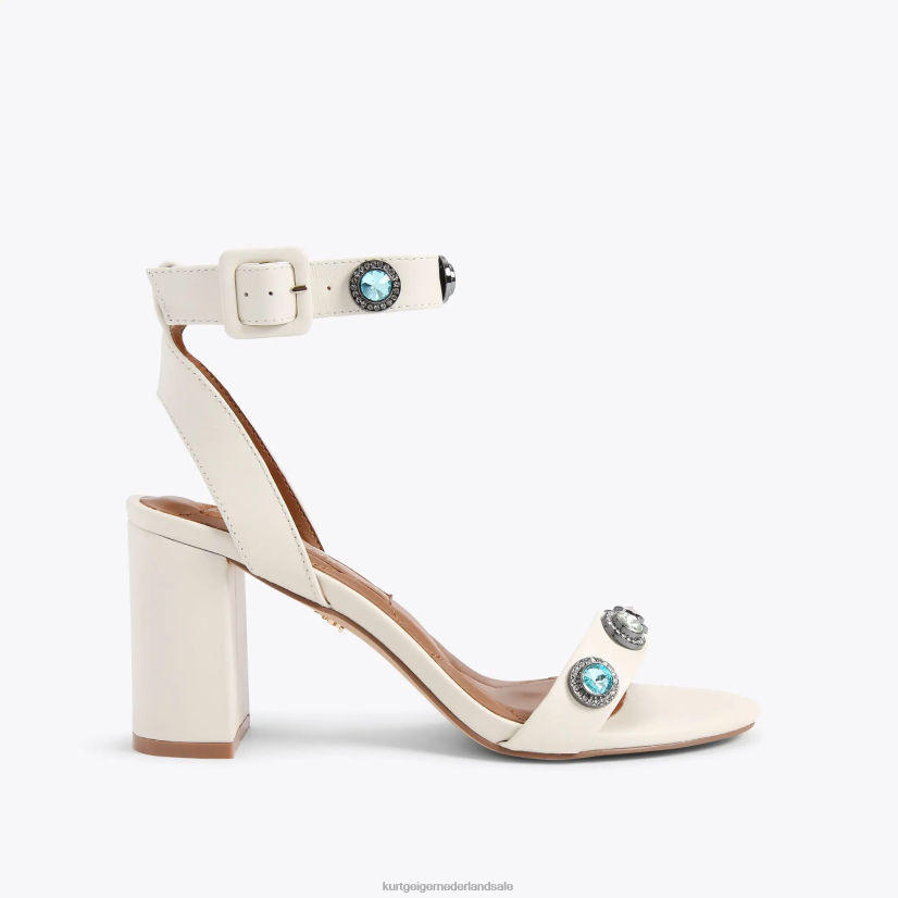 vrouwen Kurt Geiger N206R676 Londen Octavia bloksandaal bot combinatie | schoenen