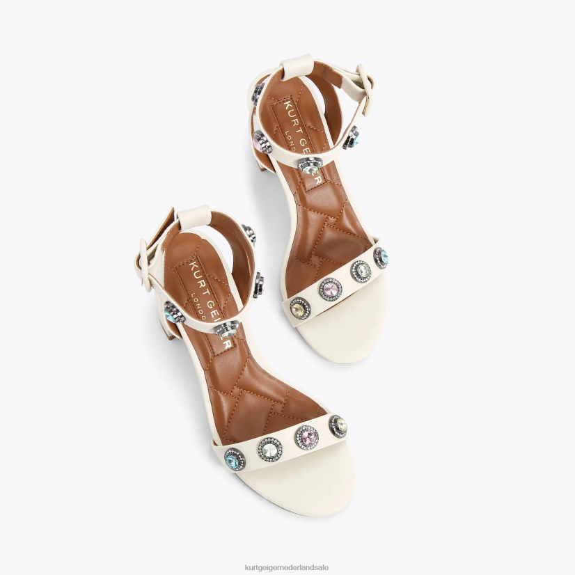 vrouwen Kurt Geiger N206R676 Londen Octavia bloksandaal bot combinatie | schoenen